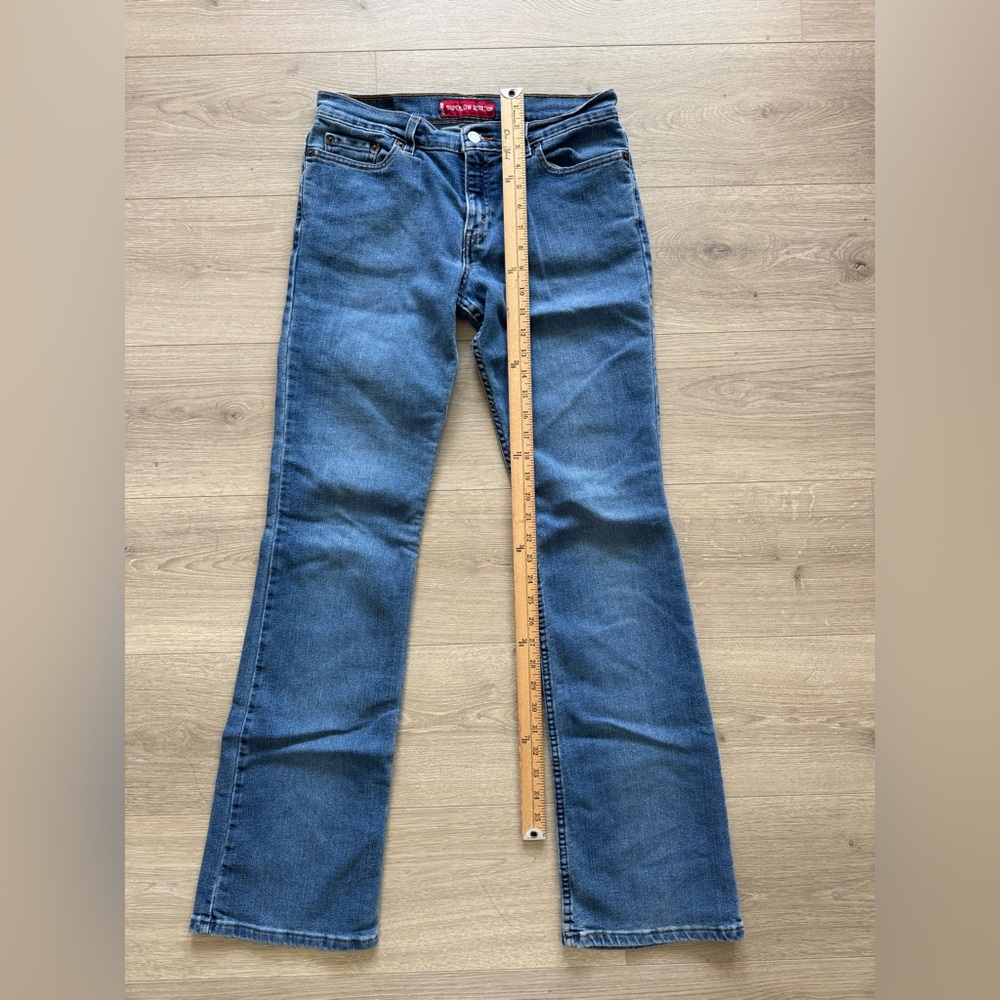 Levi's Blue Flare & Wide Leg Jeans - Picture 4 of 8